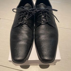 Calvin Klein Men's Brodie EPI Leather Oxford Lace up   Size 9.5